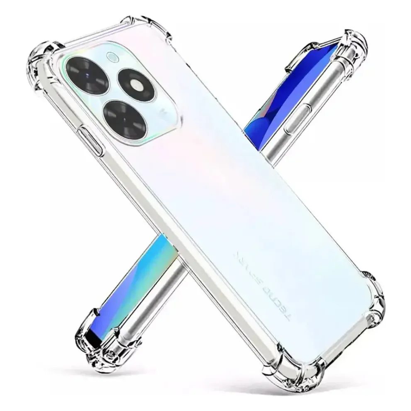 Funda Tpu Transparente Para Tecno Spark 20c Cubre Camara - foto 2