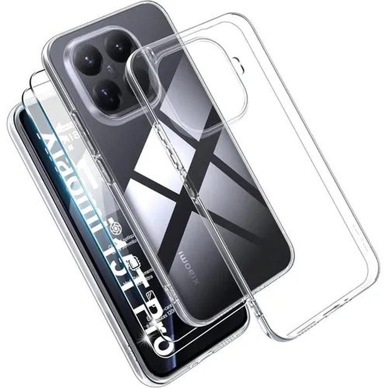 FUNDA XIAOMI 15T PRO 5G reforzada anti shock transparente - foto 1