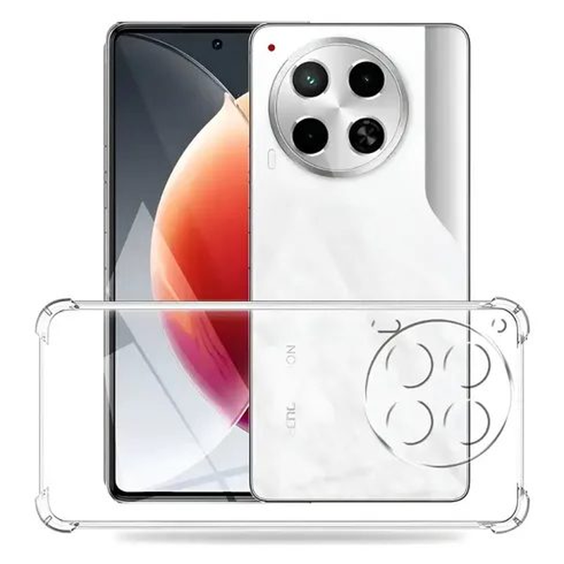 FUNDA TECNO SPARK 30 PRO 4G reforzada anti shock transparente - foto 2