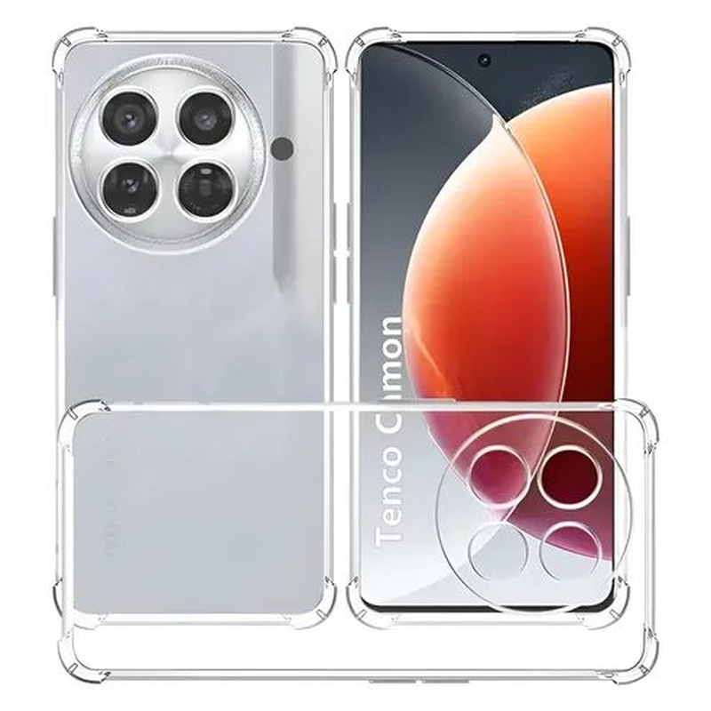 FUNDA TECNO CAMON 30S /30S PRO reforzada anti shock transparente - foto 1