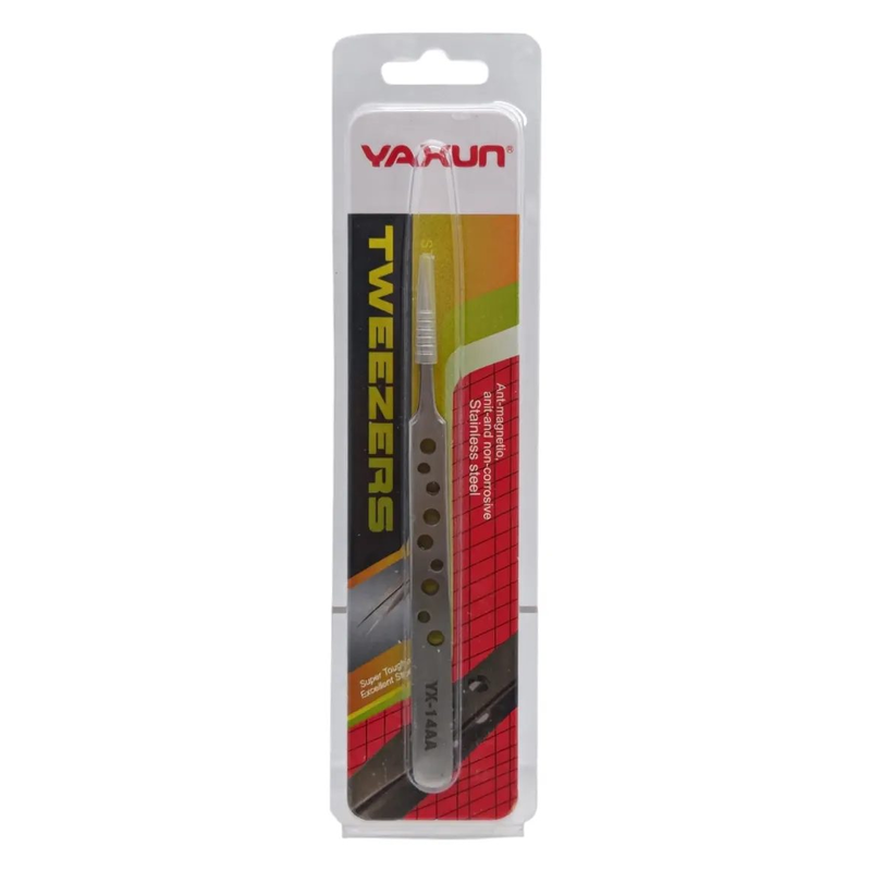 Pinza Brusela Punta Recta Yaxun Yx-14aa Microsoldadura - foto 3