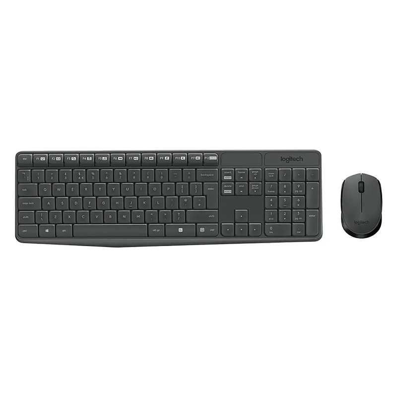 Combo Teclado Y Mouse Logitech Mk235 Inalambrico Español - foto 2