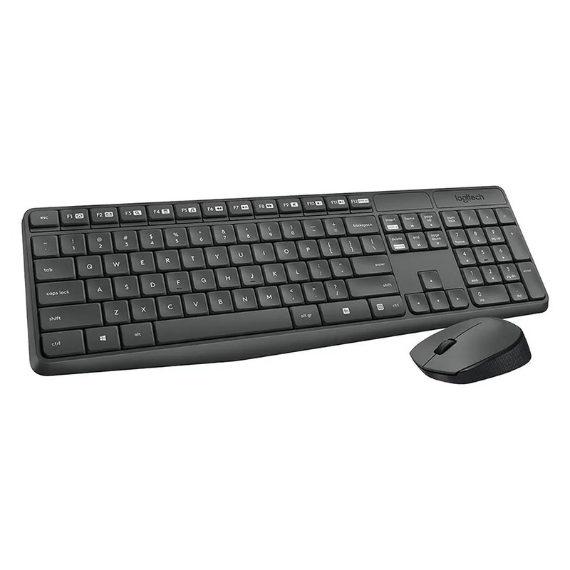 Combo Teclado Y Mouse Logitech Mk235 Inalambrico Español - foto 1