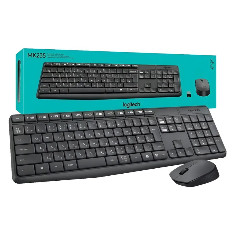 Combo Teclado Y Mouse Logitech Mk235 Inalambrico Español - foto 3
