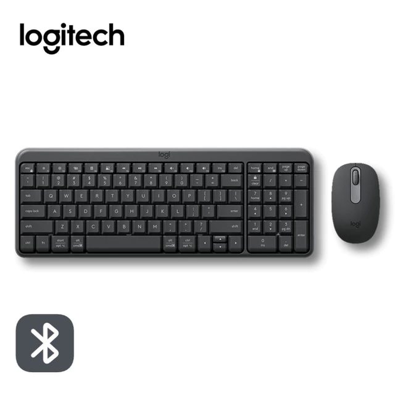Teclado Y Mouse Bluetooth Logitech Mk250 Mouse Negro Teclado Negro - foto 2