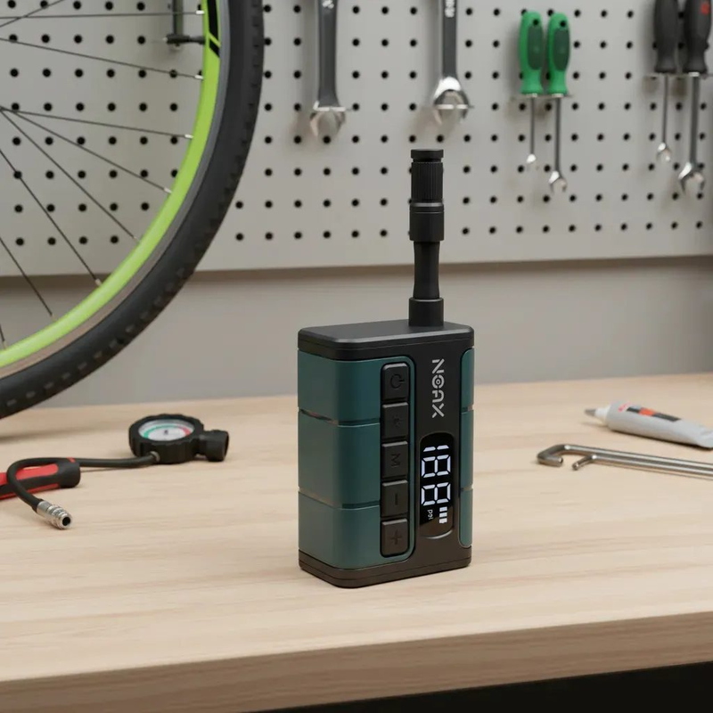 Mini Compresor Portátil Noax Air Go Para Auto Bicicleta - foto 3