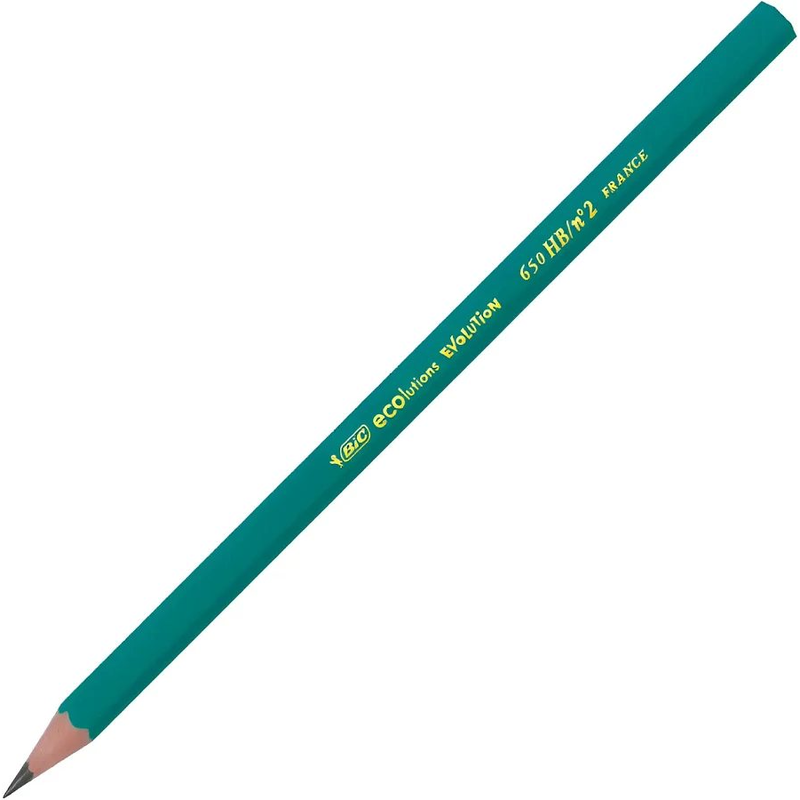 LAPIZ NEGRO BIC EVOL NEGRO HB N2 - foto 1
