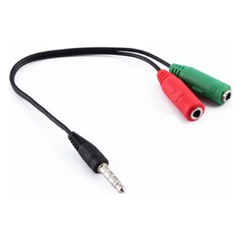 Cable Adaptador Splitter Audio 3.5mm Mic Auricular Pc Ps4 - foto 3