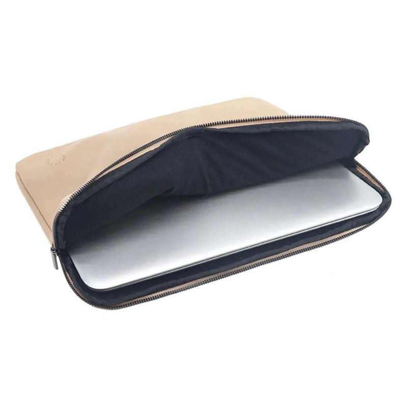 Funda para Notebook 15" pulgadas Amayra portanotebook cuerina Beige - foto 3