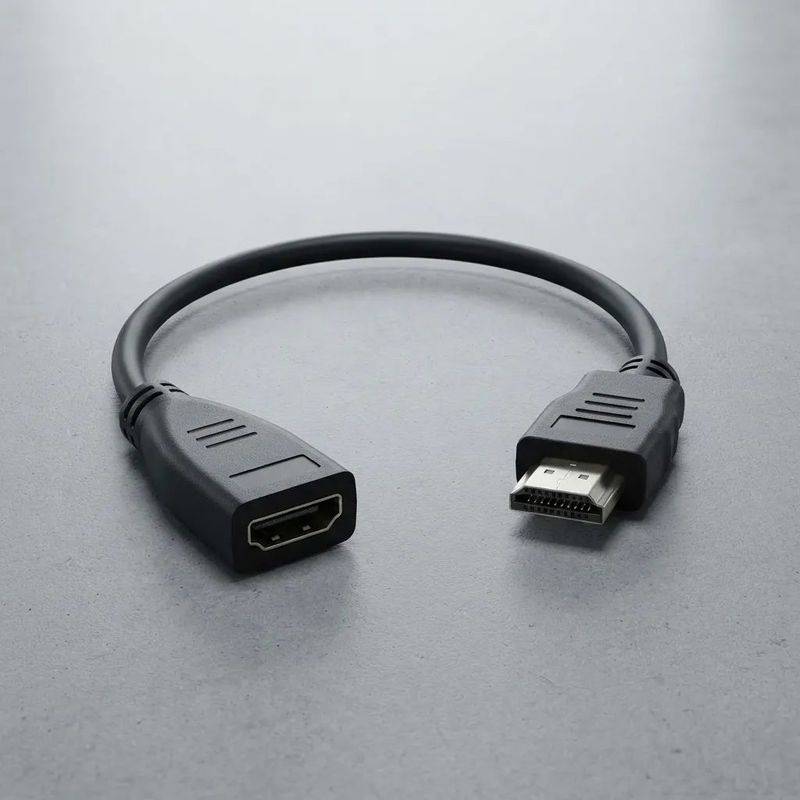 Cable Adaptador Extensor Hdmi Macho A Hdmi Hembra 4k - foto 3