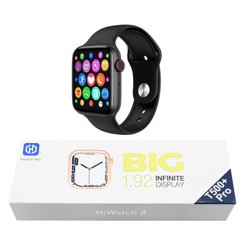 Reloj Smartwatch T500+ Pro HiWatch 8 45mm aluminio - foto 2