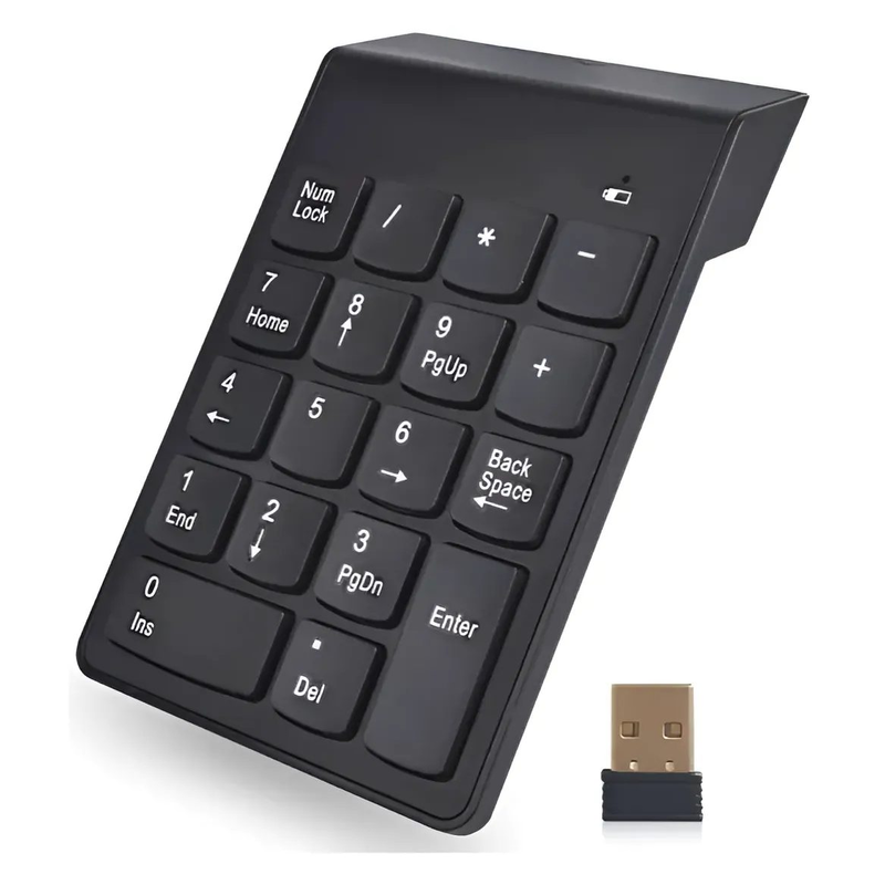 Teclado Numerico Inalambrico Mini Wireless USB - foto 1