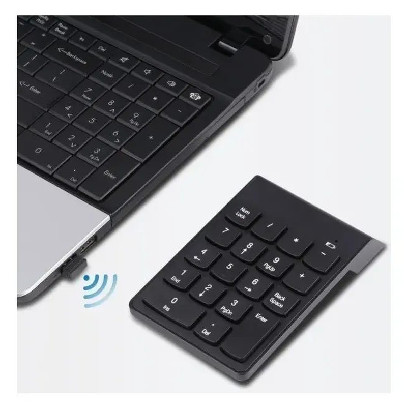 Teclado Numerico Inalambrico Mini Wireless USB - foto 3