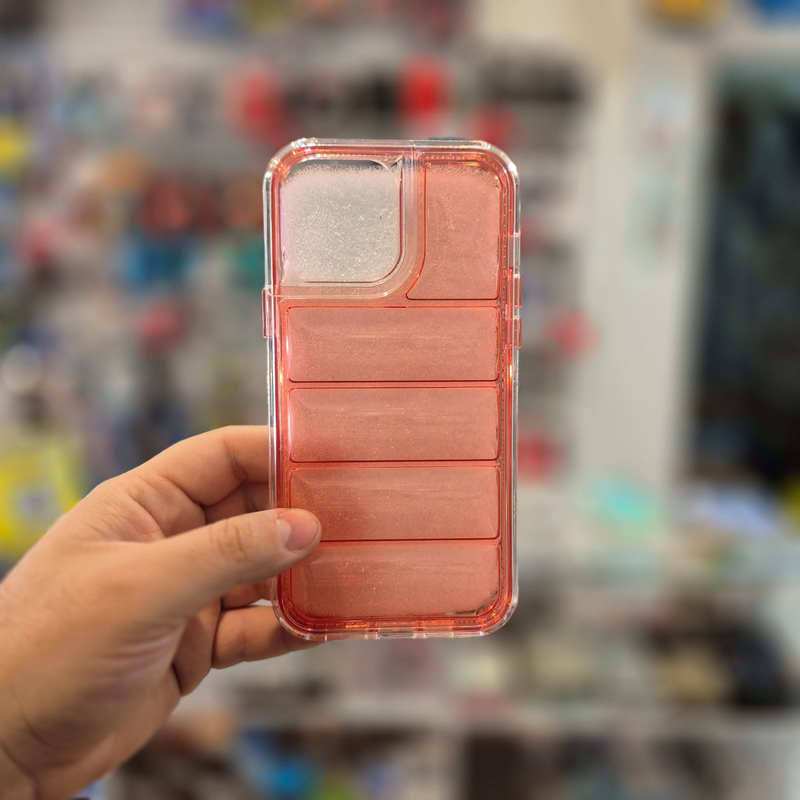 Funda 2 piezas Puff reforzada compatible iPhone 12 Pro Max 13 Pro Max - foto 1