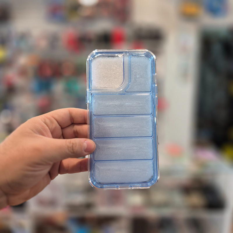 Funda 2 piezas Puff reforzada compatible iPhone 12 Pro Max 13 Pro Max - foto 1