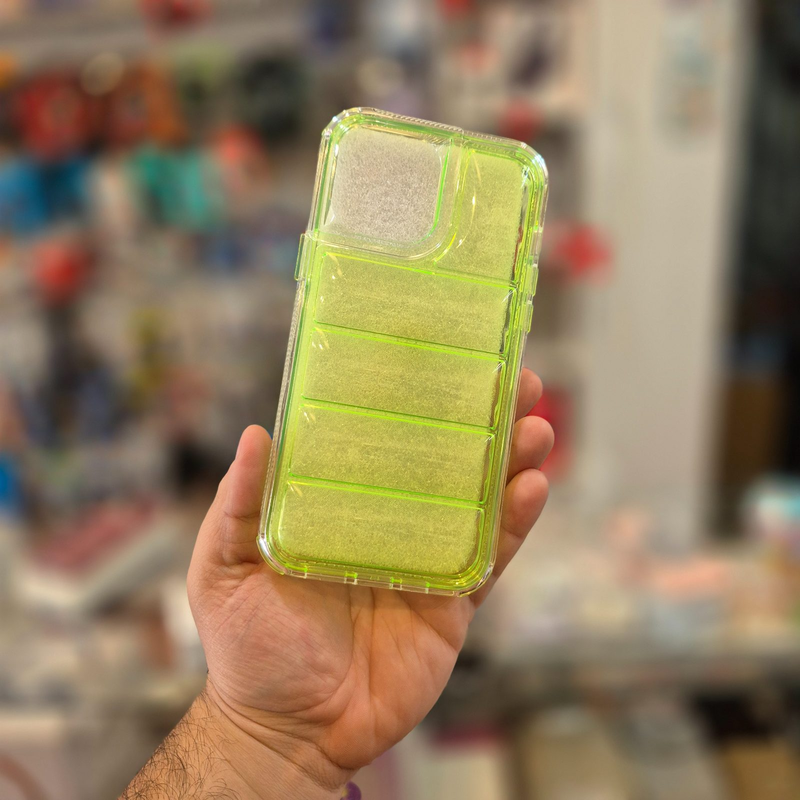 Funda 2 piezas Puff reforzada compatible iPhone 12 Pro Max 13 Pro Max