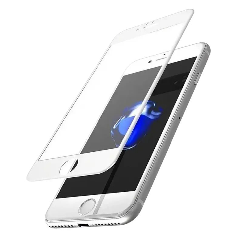 Vidrio templado iPhone 7 / 8 / SE compatible Cubre 100% 9h 21d - foto 1