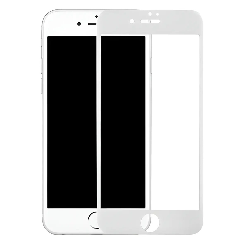 Vidrio templado iPhone 7 / 8 / SE compatible Cubre 100% 9h 21d - foto 2